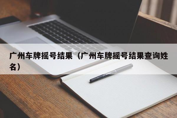 广州车牌摇号结果（广州车牌摇号结果查询姓名）