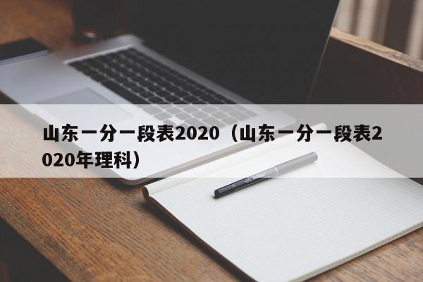 山东一分一段表2020（山东一分一段表2020年理科）