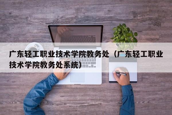 广东轻工职业技术学院教务处（广东轻工职业技术学院教务处系统）