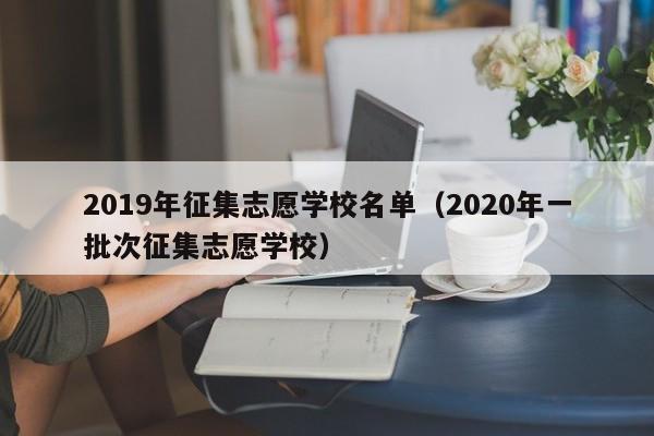 2019年征集志愿学校名单（2020年一批次征集志愿学校）